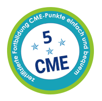 Für diese Fortbildung erhalten Sie 5 CME-Punkte 5 CME-Punkte