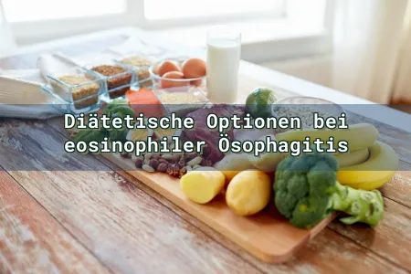 Diätetische Optionen bei eosinophiler Ösophagitis Overlay Image