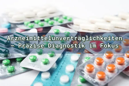 Arzneimittelunverträglichkeiten – Präzise Diagnostik im Fokus Overlay Image