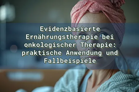 Evidenzbasierte Ernährungstherapie bei onkologischer Therapie: praktische Anwendung und Fallbeispiele Overlay Image