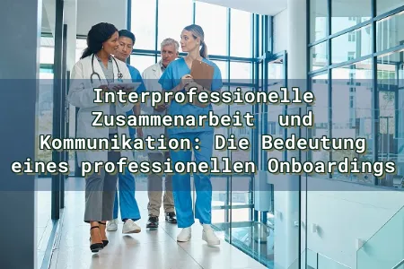 Interprofessionelle Zusammenarbeit  und Kommunikation: Die Bedeutung eines professionellen Onboardings Overlay Image