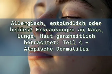 Allergisch, entzündlich oder beides? Erkrankungen an Nase, Lunge, Haut ganzheitlich betrachtet: Teil 4 – Atopische Dermatitis Overlay Image