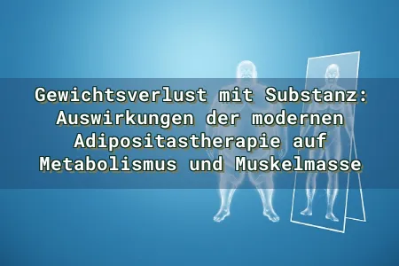 Gewichtsverlust mit Substanz: Auswirkungen der modernen Adipositastherapie auf Metabolismus und Muskelmasse Overlay Image