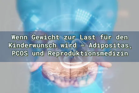 Wenn Gewicht zur Last für den Kinderwunsch wird – Adipositas, PCOS und Reproduktionsmedizin Overlay Image