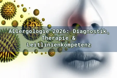 Allergologie 2026: Diagnostik, Therapie & Leitlinienkompetenz Overlay Image